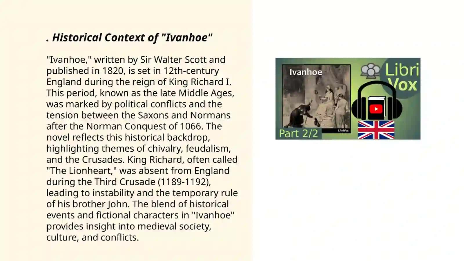 Walter Scott "Ivanhoe" 3