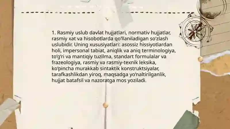 Rasmiy uslub 3