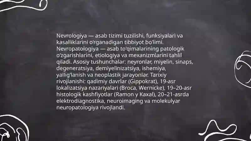 Nevropotologiya va nevropotologiya haaida umumiy tushunch 3