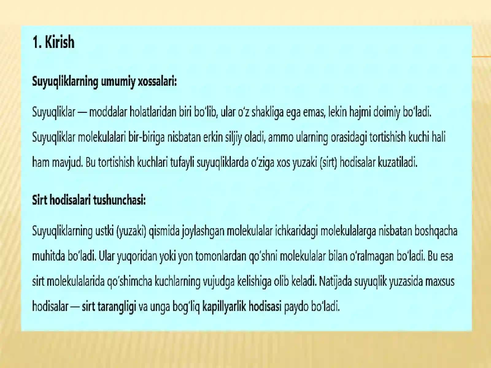 Biofizika fanidan 3