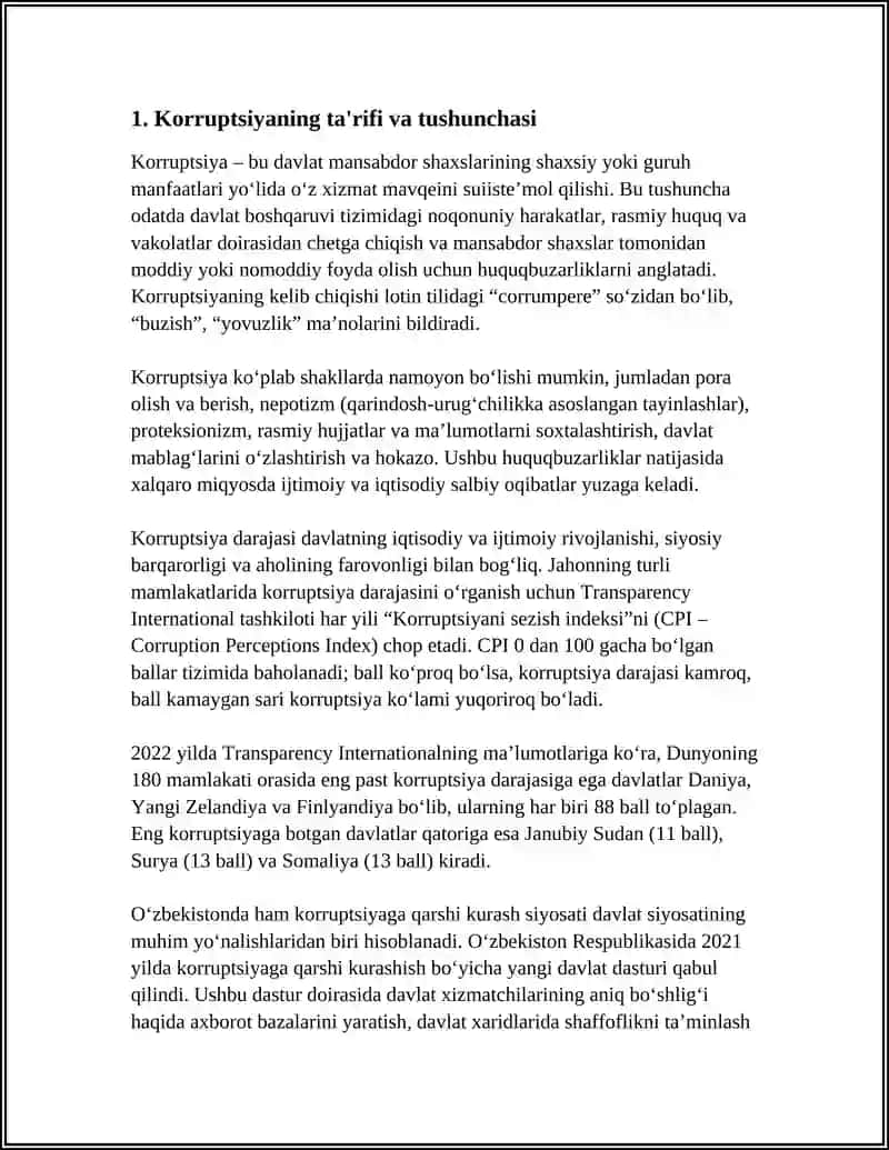KORRUPSIYANING MOHIYATI VA UNING OQIBATLARI 3