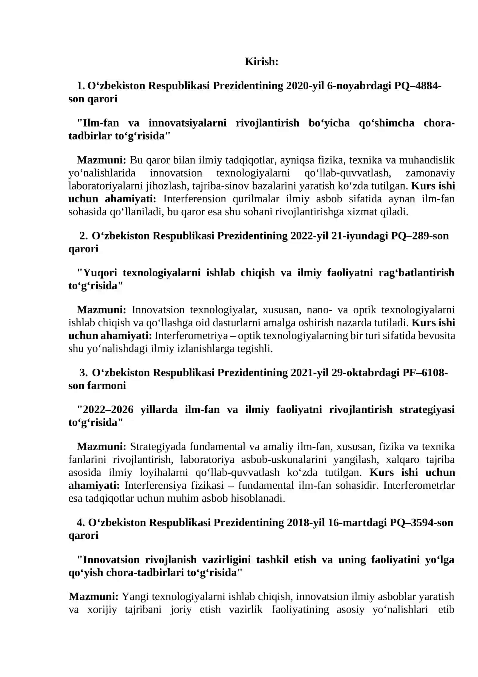 Zamonaviy interferension qurilmalar 3