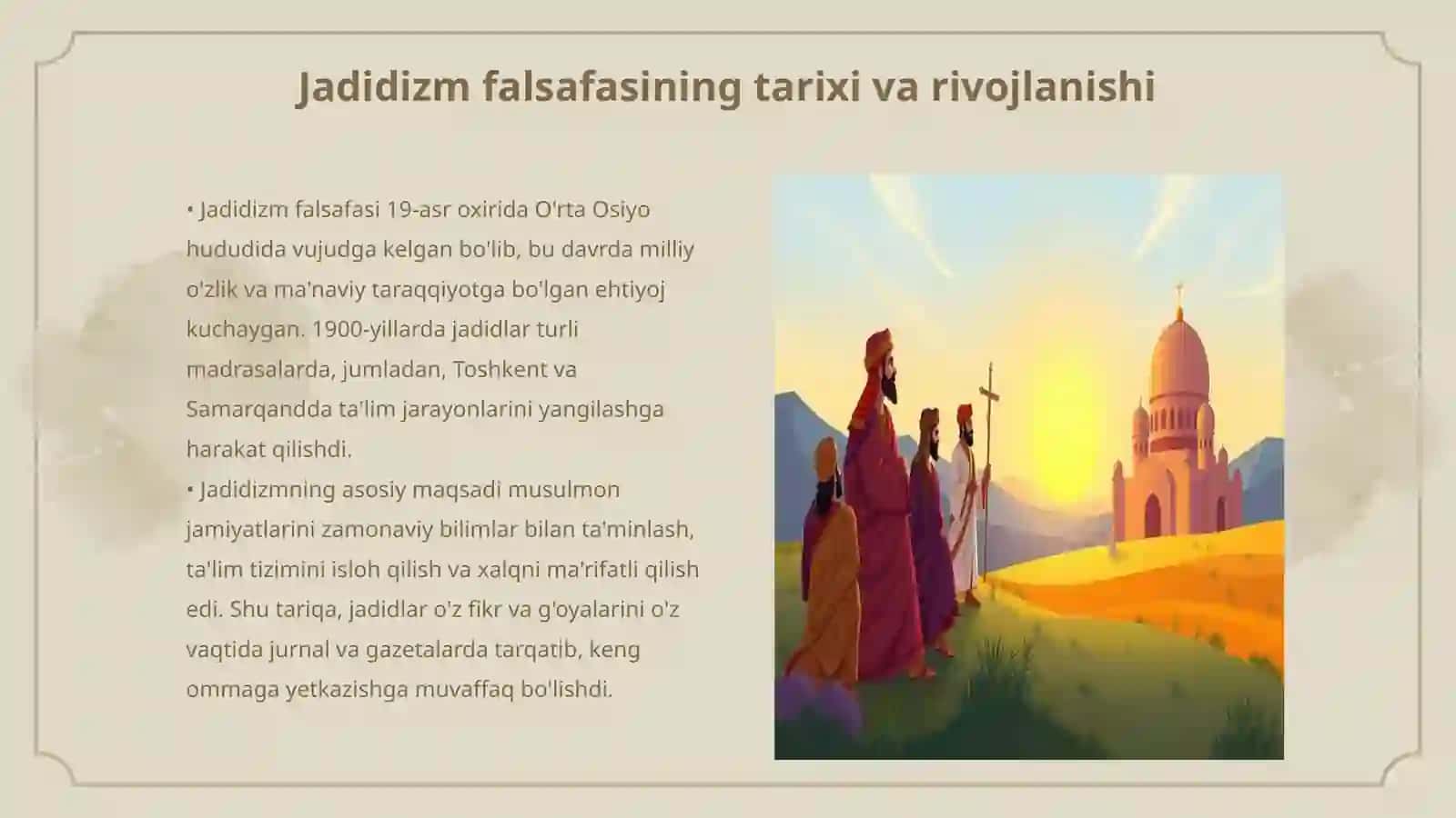 Jadidizm falsafasi 3