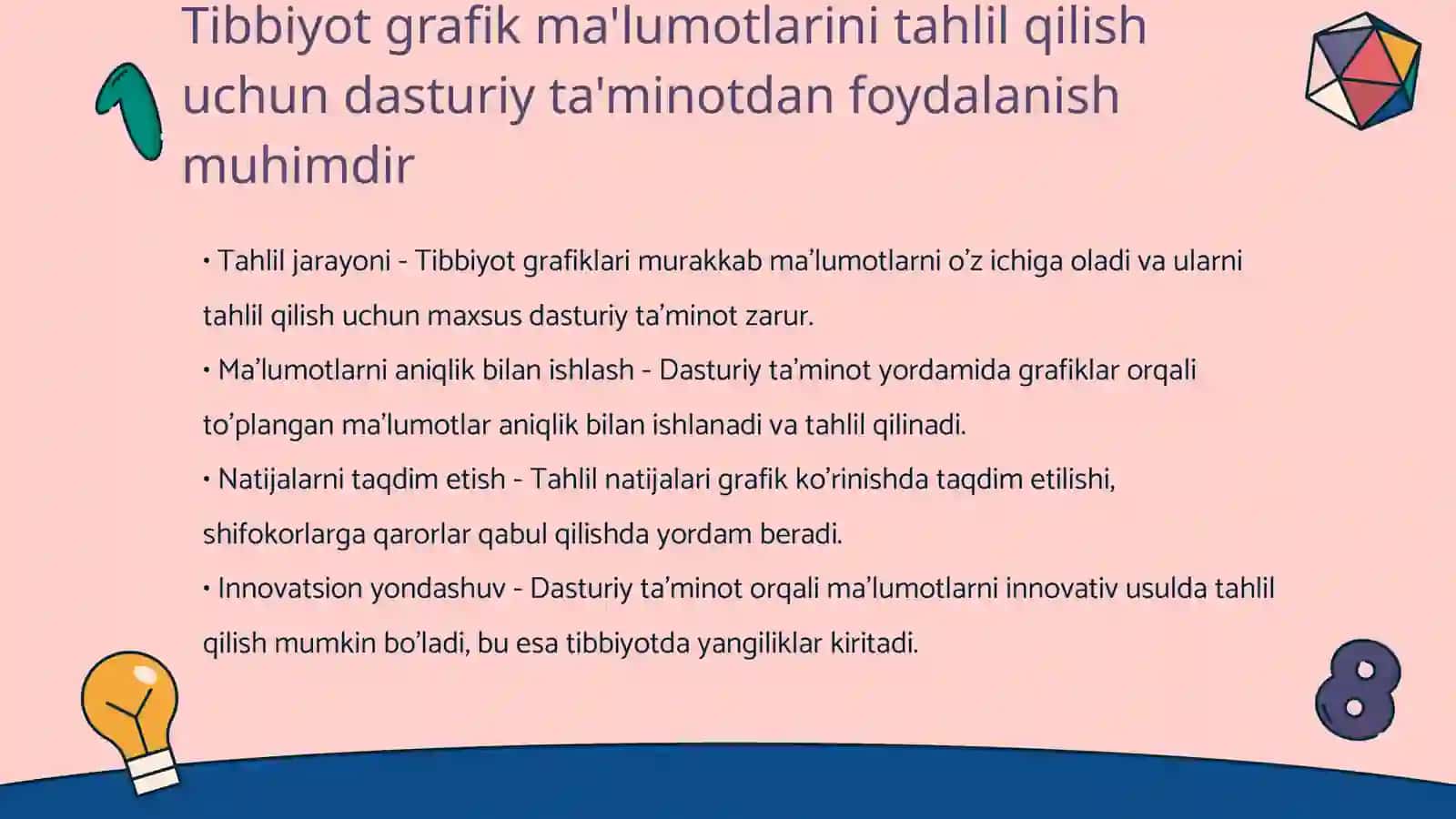 Tibbiyot grafik ma'lumotlari ustida ishlash dasturiy taminoti 3