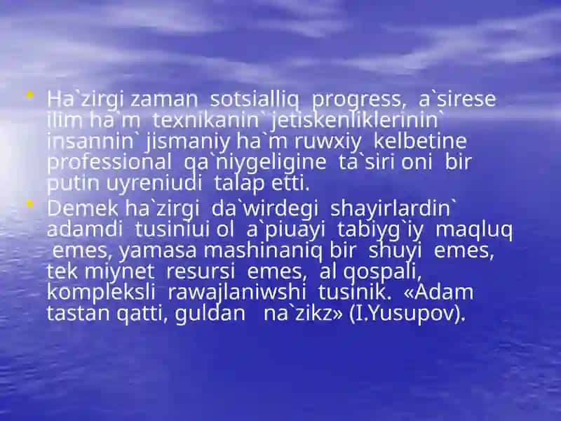 Insan filosofiyasi 3