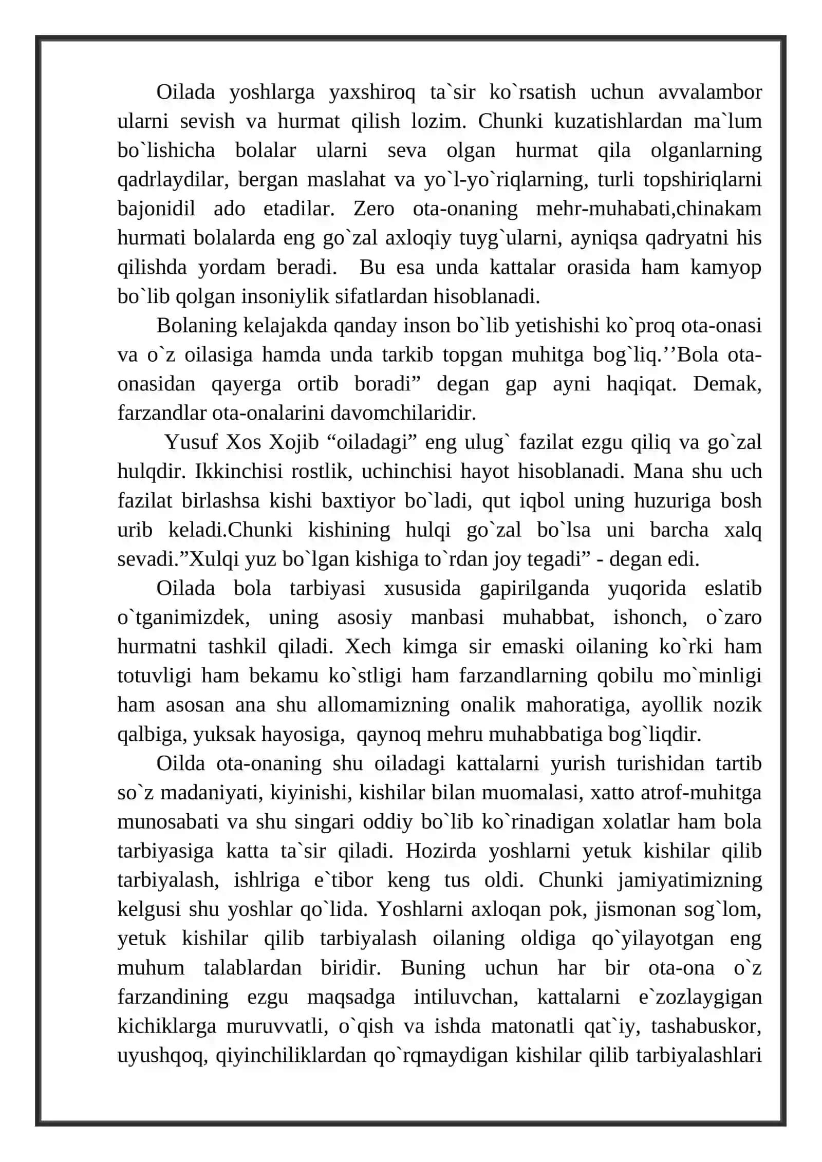 Oila tarbiyasi asoslari 3