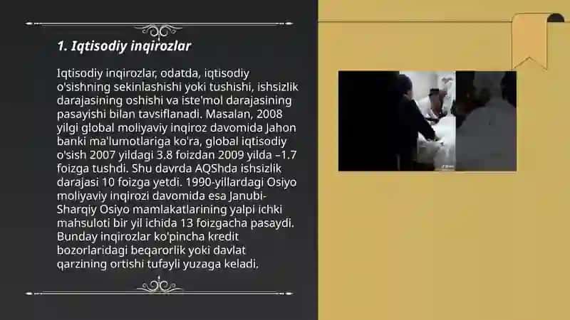Ishsizlikning kelib chiqish sabablari va namoyon boʻlish shakllari 3