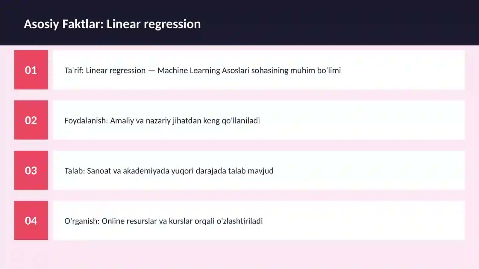 AI | MACHINE LEARNING ASOSLARI 3