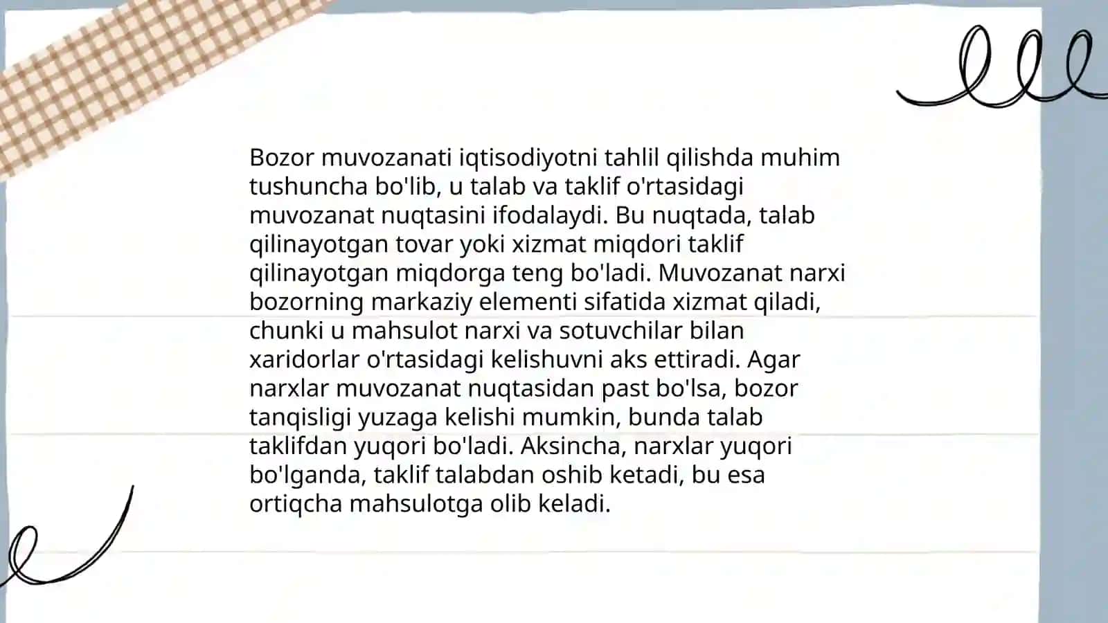Bozor muvozanatiga davlat aralashuvi samarasi maksimal va minimal narxlar shu haqida presentatsiya 3