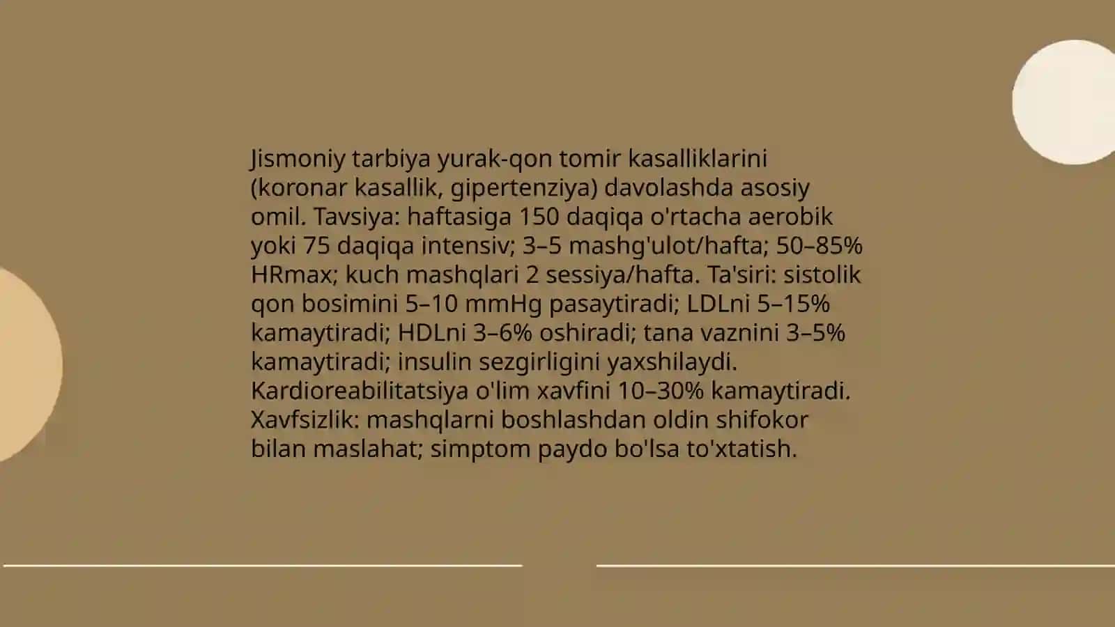 Jismoniy tarbiya mashg'ulotlari kasalliklarning davolashni asosiy omili sifatida 3