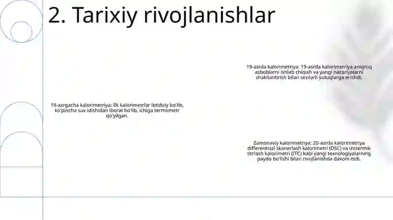 Kalorimetrik OʻLchashlar 3