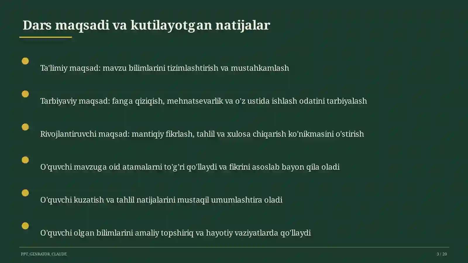 Aniq integral va yuzalarni hisoblash (11-sinf) 3