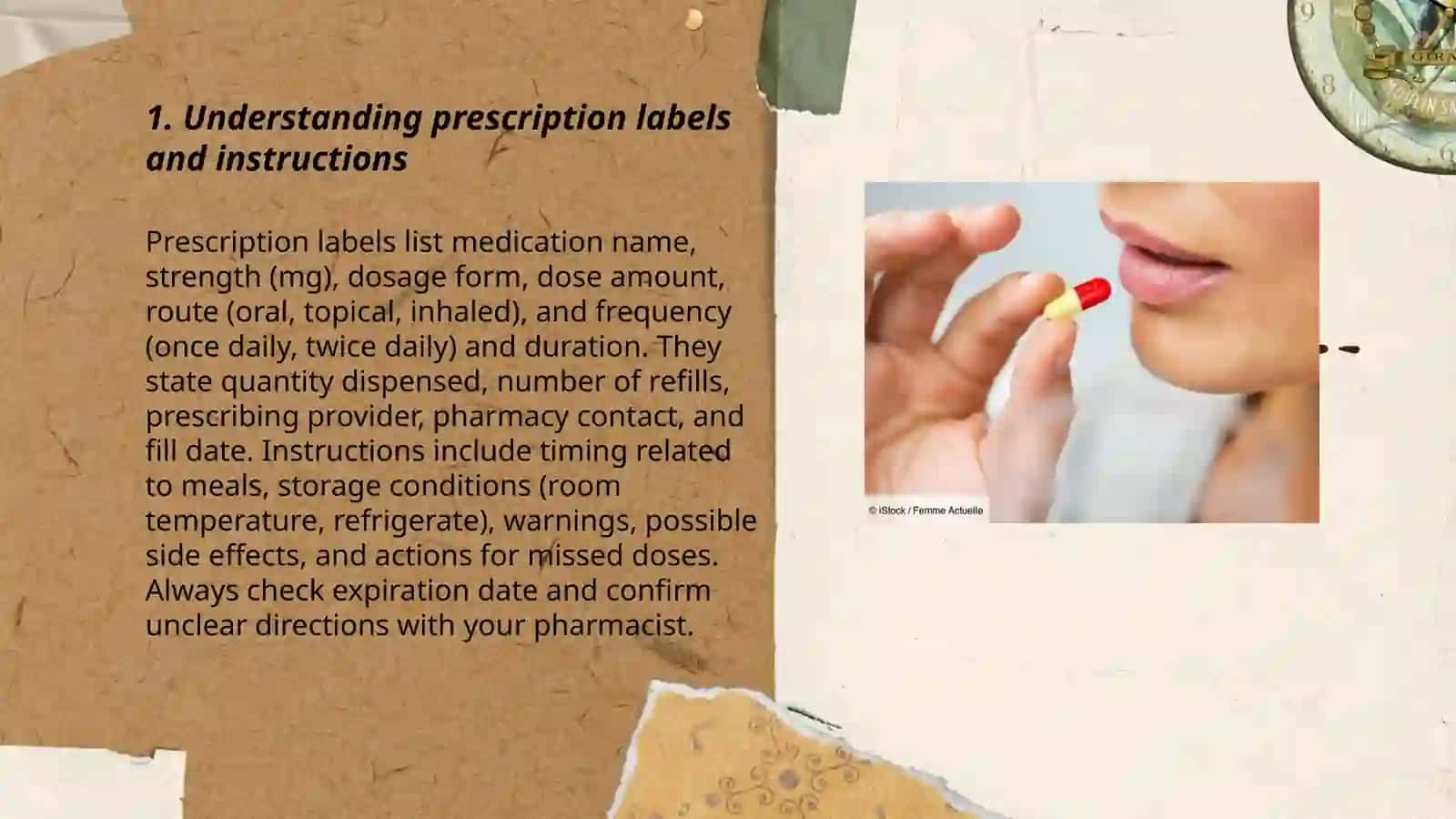 Dealing with medication 3