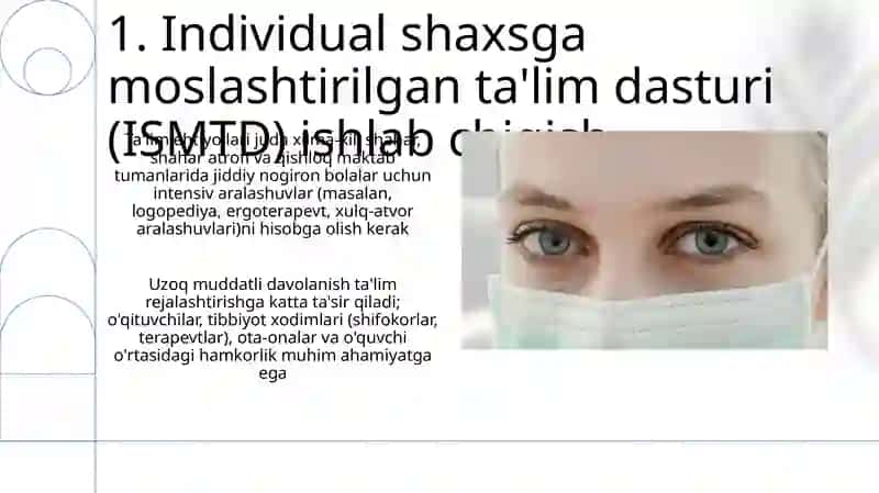 Individual shaxsga moslashtirilgan ta'lim dasturi (ISMTD) 3