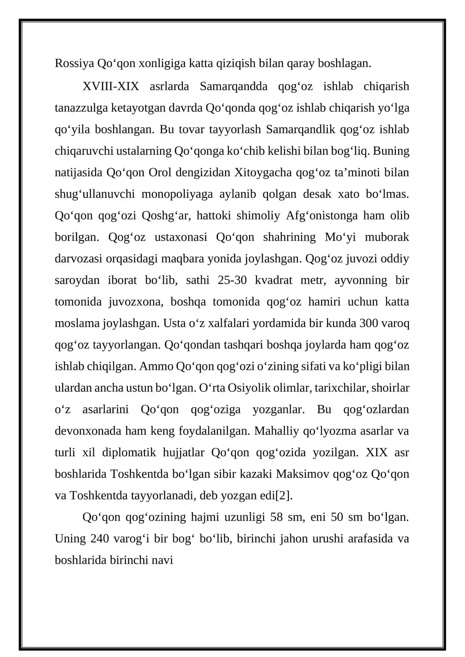 Qo‘qon Xonligi Tarixi 3