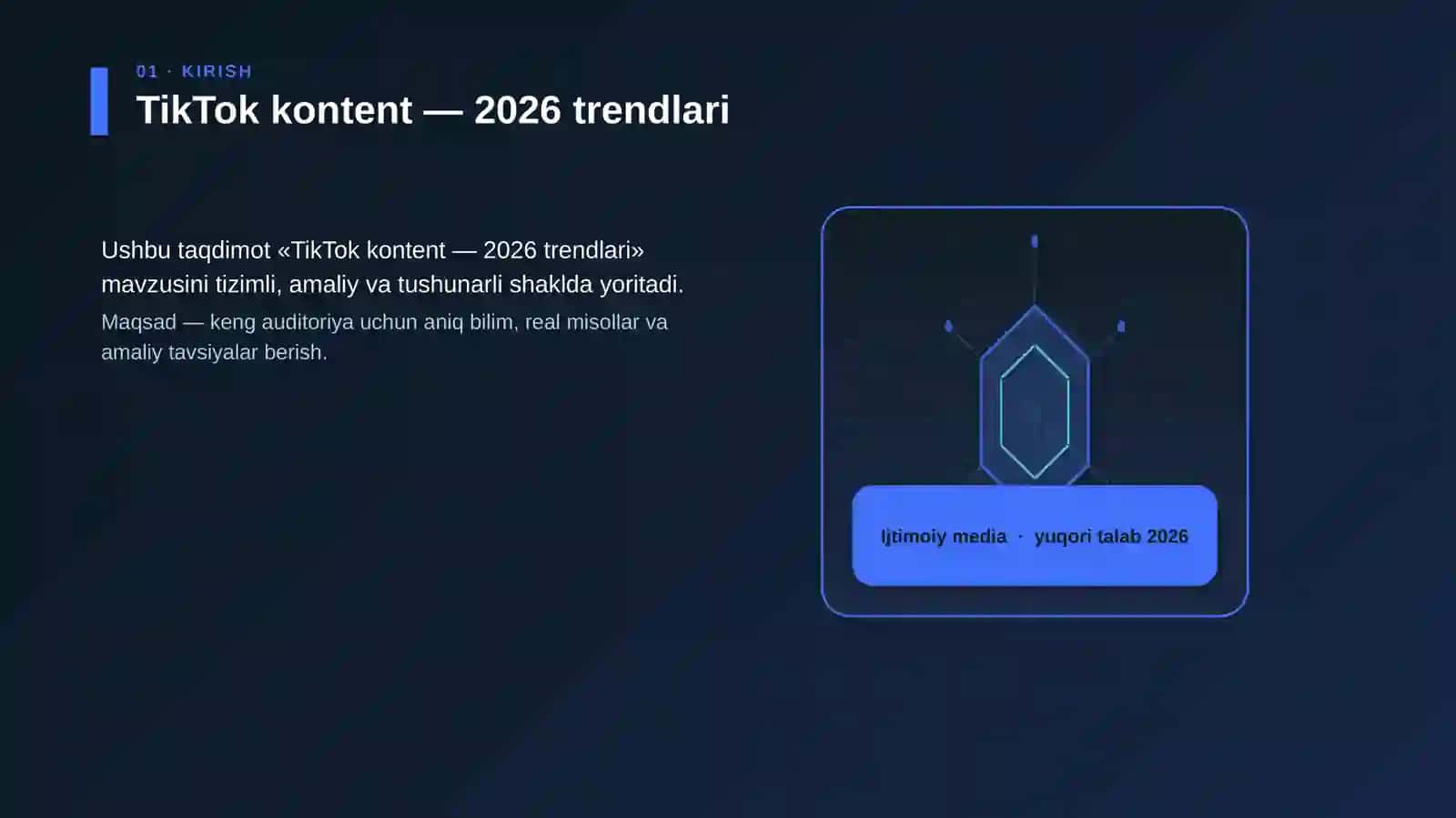 TikTok kontent — 2026 trendlari 3