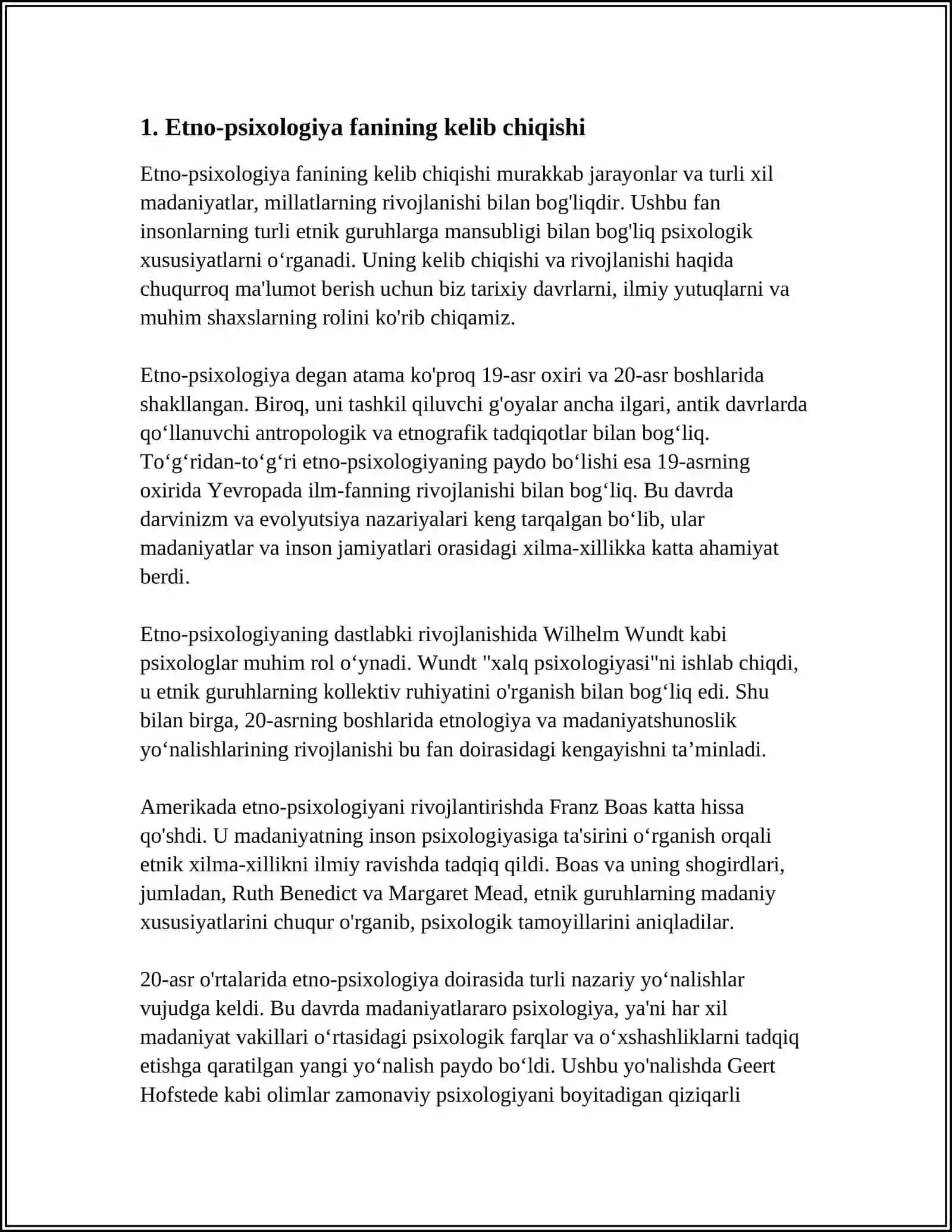 ETNOPSIXALOGIYA FANINING PREDMETI VAZIFALARI VA METODLARI 3
