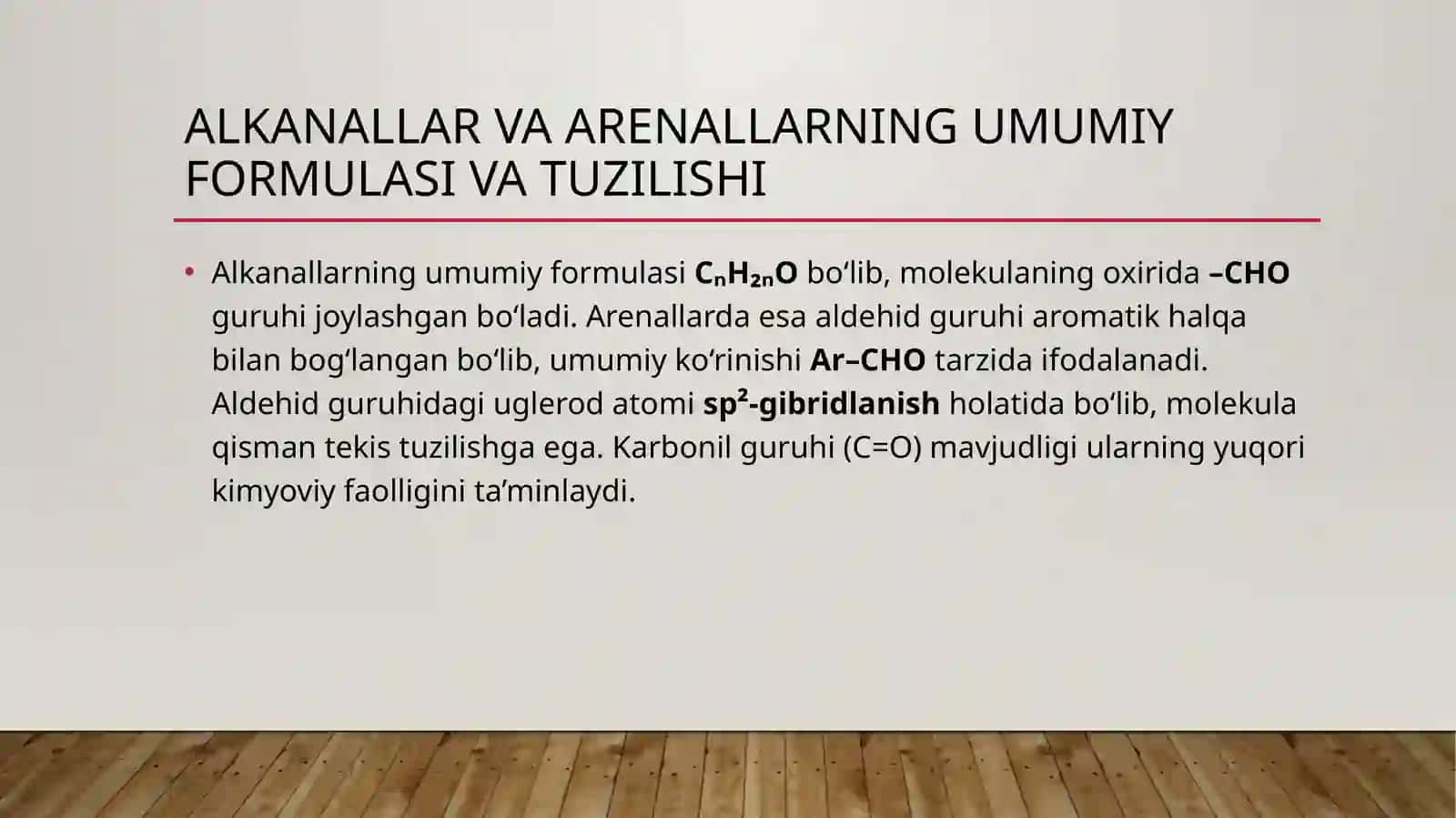 Alkanallar va arenallar 3
