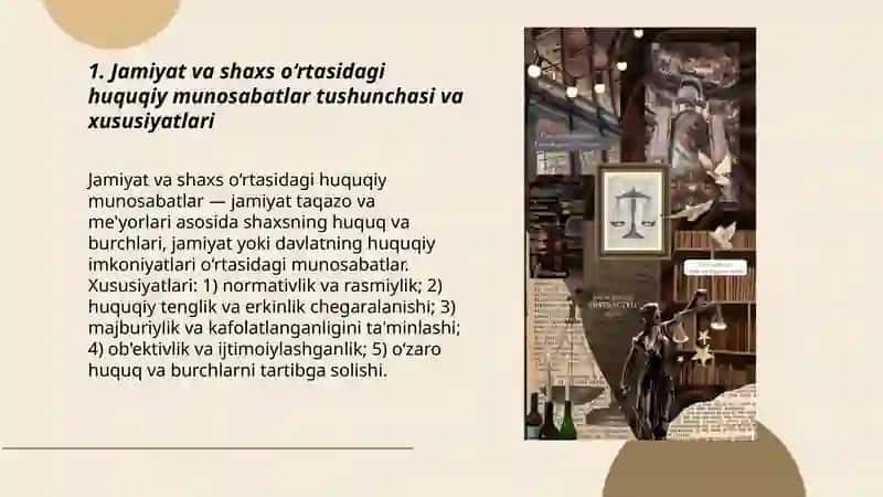 Jamiyat va shaxsning huquqiy munosabatlari 3