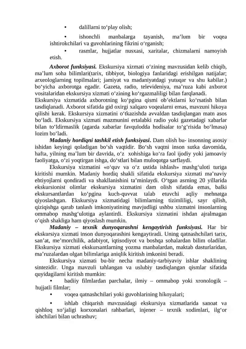 Ekskursiya Xizmati 3