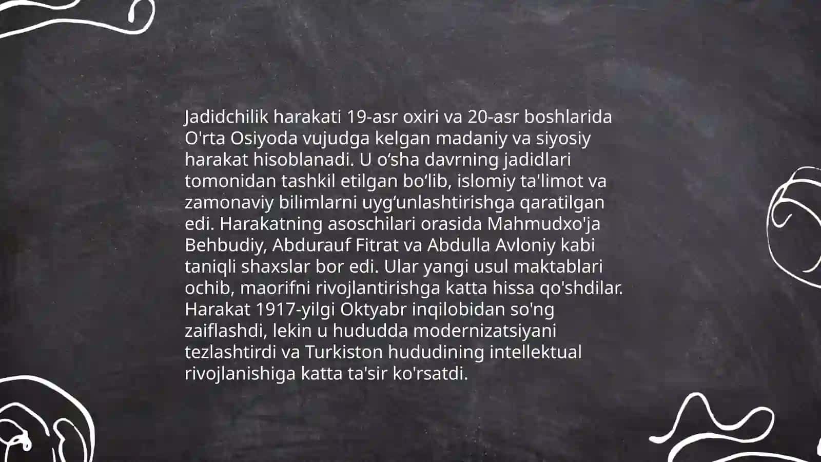 Jadid marifatparvarlarining olka ijtimoiy-manaviy hayotida tutgan orni 3