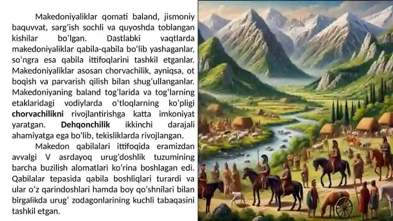 MAKEDONIYANING YUKSALISHI.YUNONISTONDA MAKEDON HUKMRONLIGINING O‘RNATILISHI 3