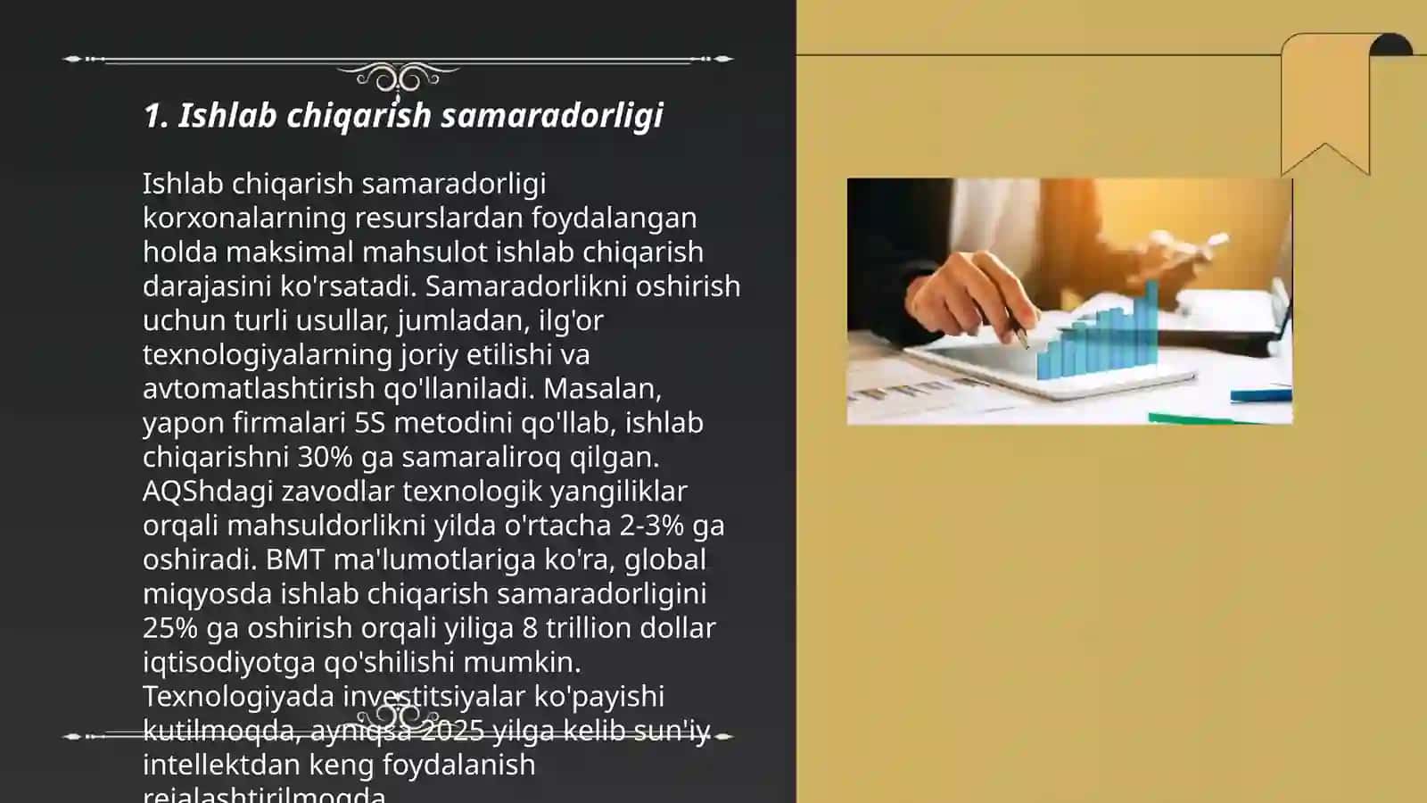 Ishlab chiqarish va ishsizlik nisbati 3