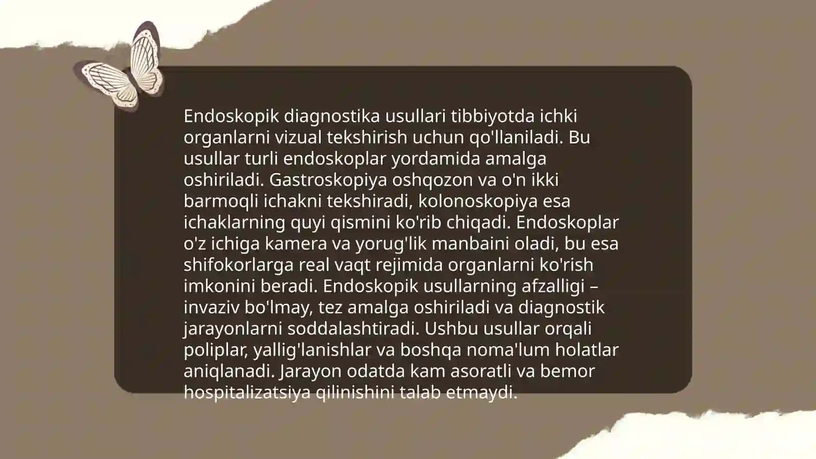 Tibbiyotda endoskopik usullarning qo'llanishi 3