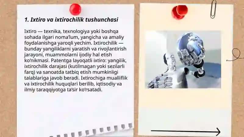 Ixtirochilik 3