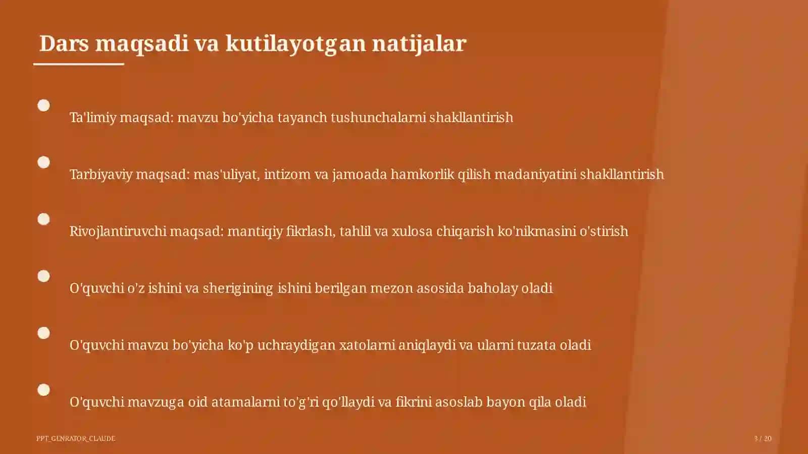 Tarix nimani o'rganadi: manbalar va yil hisobi (5-sinf) 3