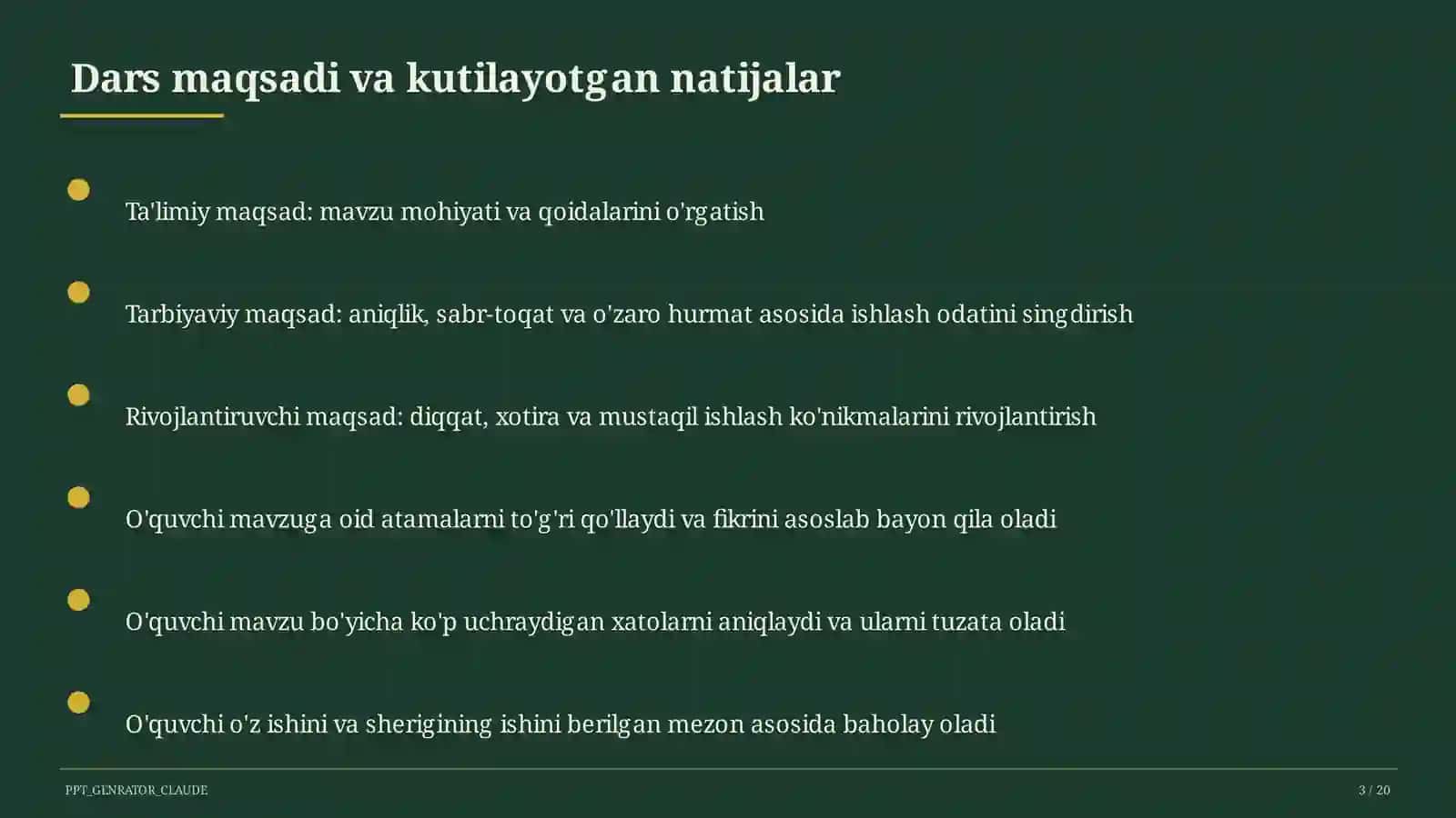 Issiqlik hodisalari: temperatura va ichki energiya (8-sinf) 3
