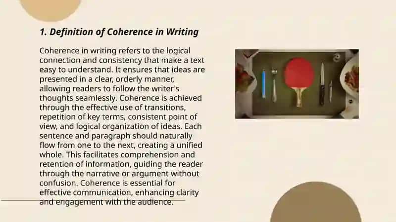 Coherence 3