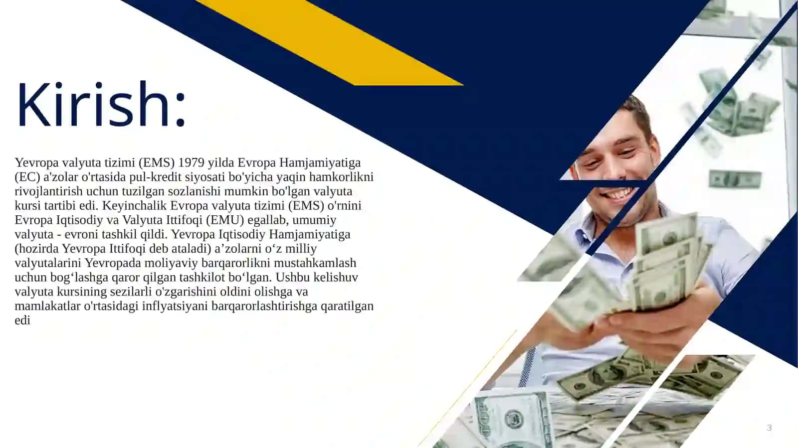 Yevropa valyuta tizimi 3