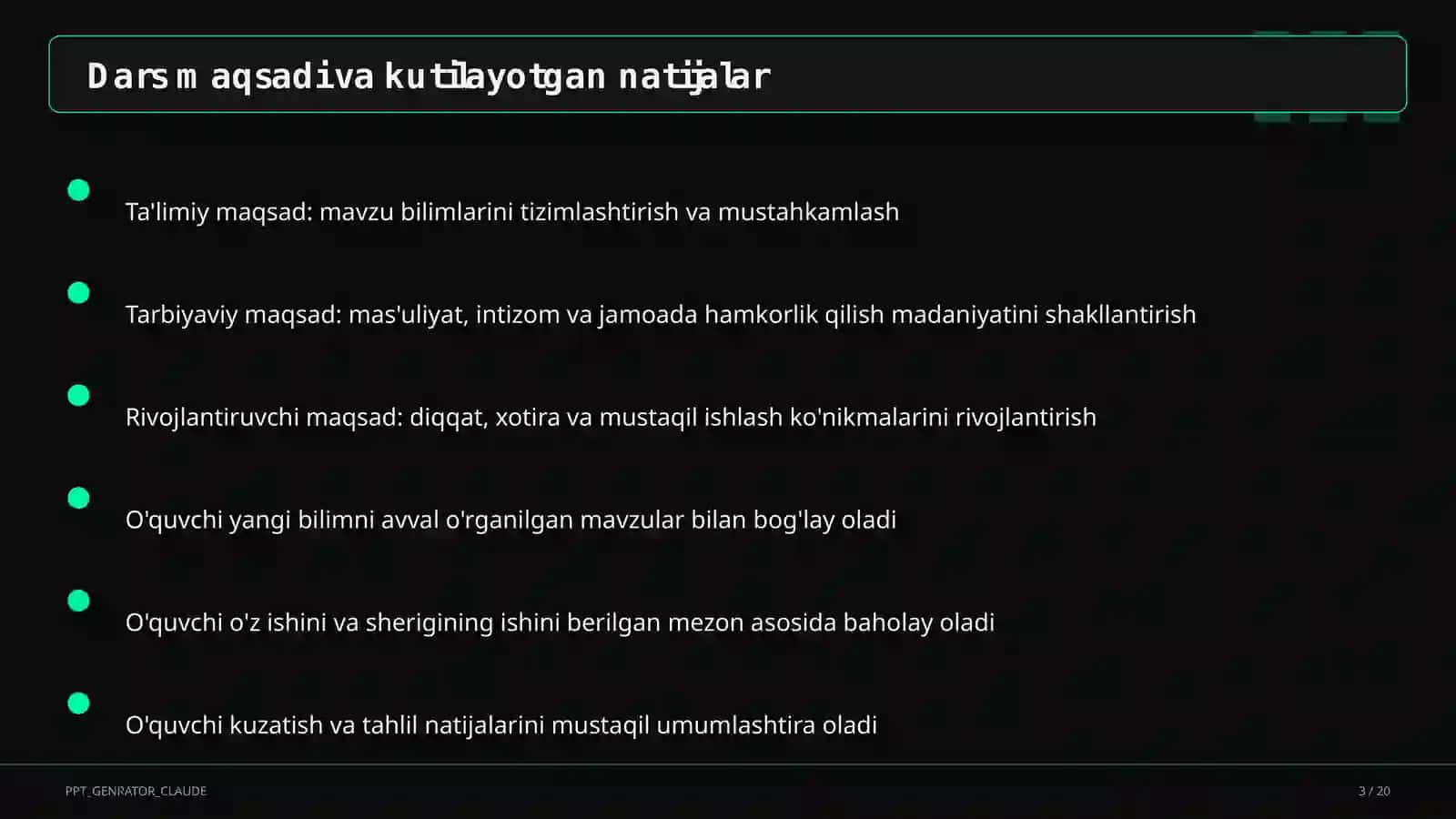 Ekologiya va tabiatni muhofaza qilish (4-sinf) 3