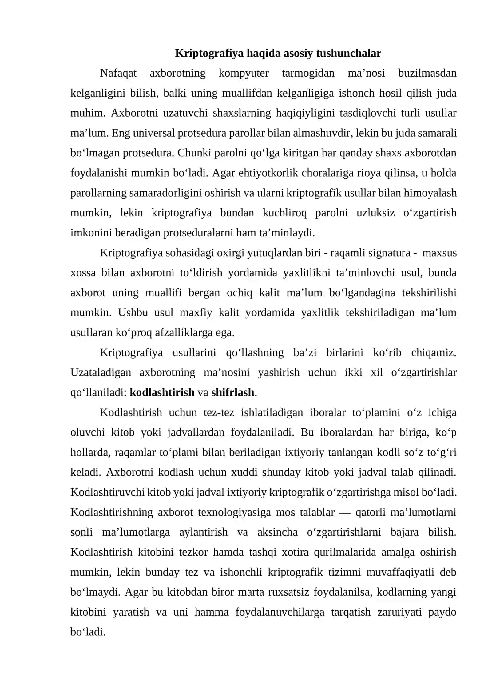 Kiberxavfsizlik fani 3