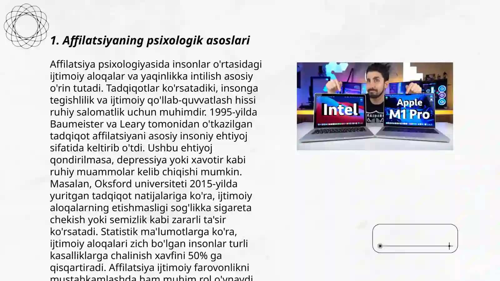Affilatsiya va hokimyat 3