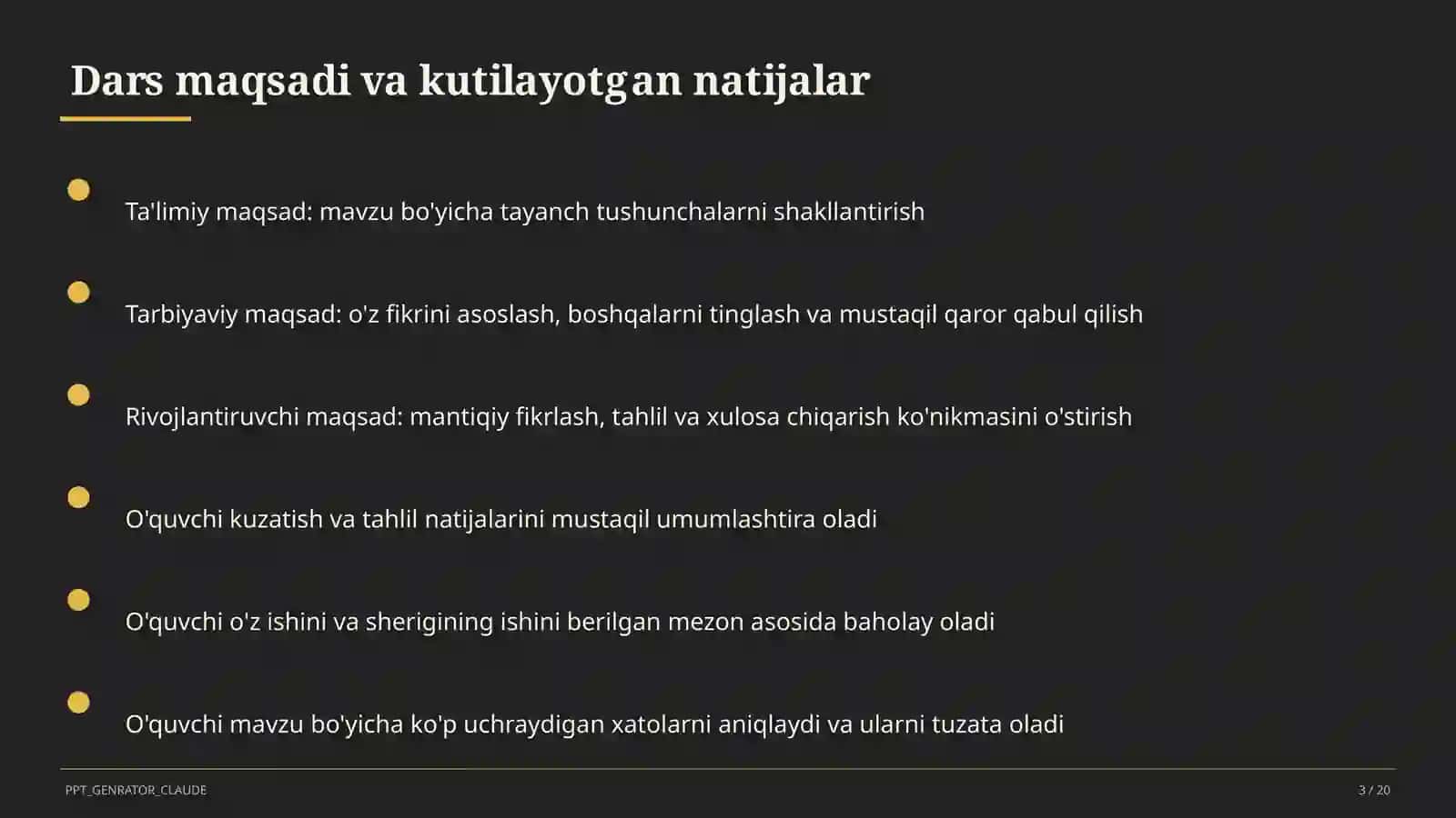 Mexanik tebranishlar va to'lqinlar (9-sinf) 3