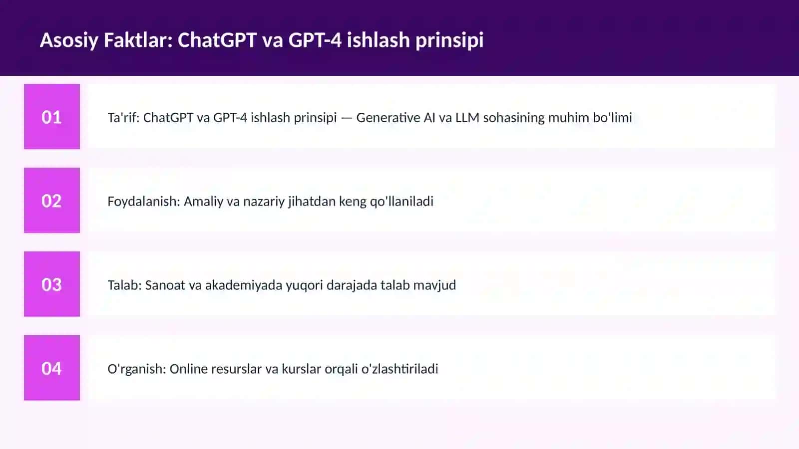 ChatGPT va GPT-4 ishlash prinsipi 3