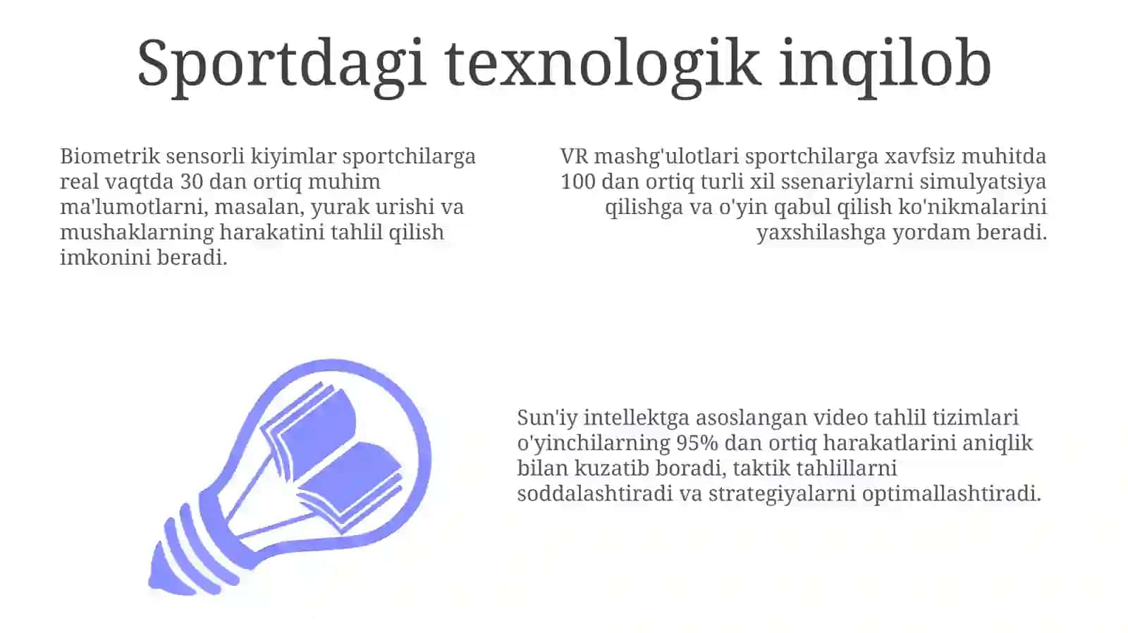 Yengil atletika sohasining inovatsion yangiliklari haqida taqdimot 3
