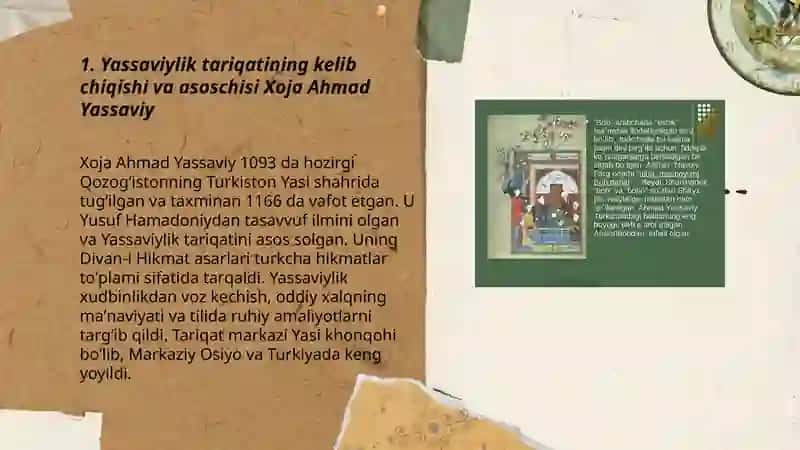 Yassaviylik tariqati 3