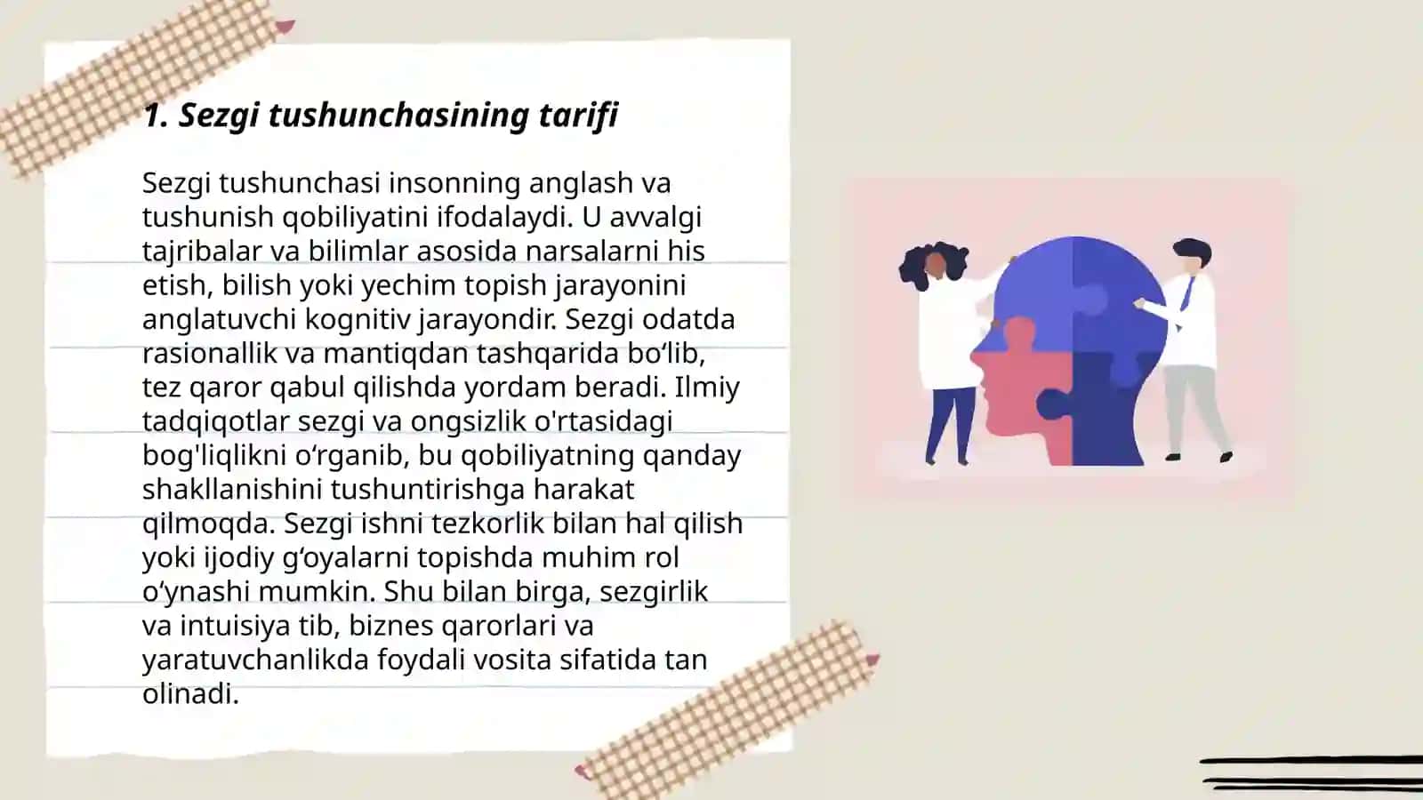 Sezgi tushunchasi va uning qonuniyatlari 3