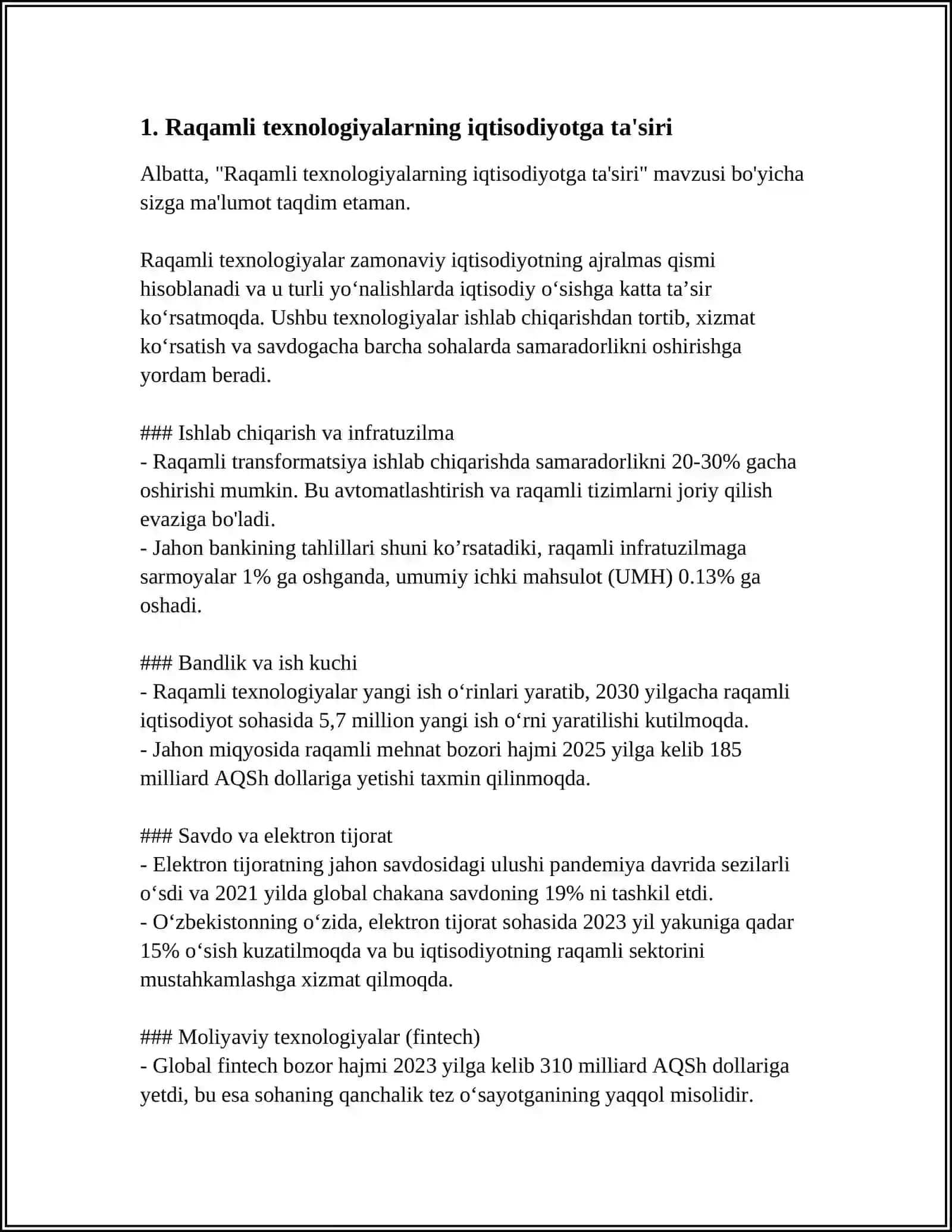 IQTISODIYOTNI RIVOJLANTIRISHDA RAQAMLI IQTISODIYOTNING ROLI 3