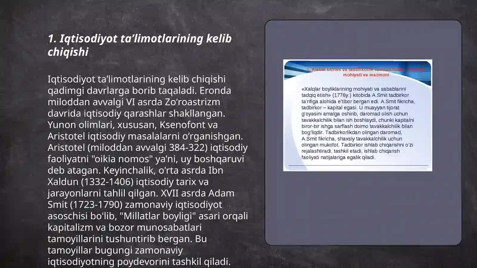 Iqtisodiyot taʼlimotlar tarixi va mohiyati 3