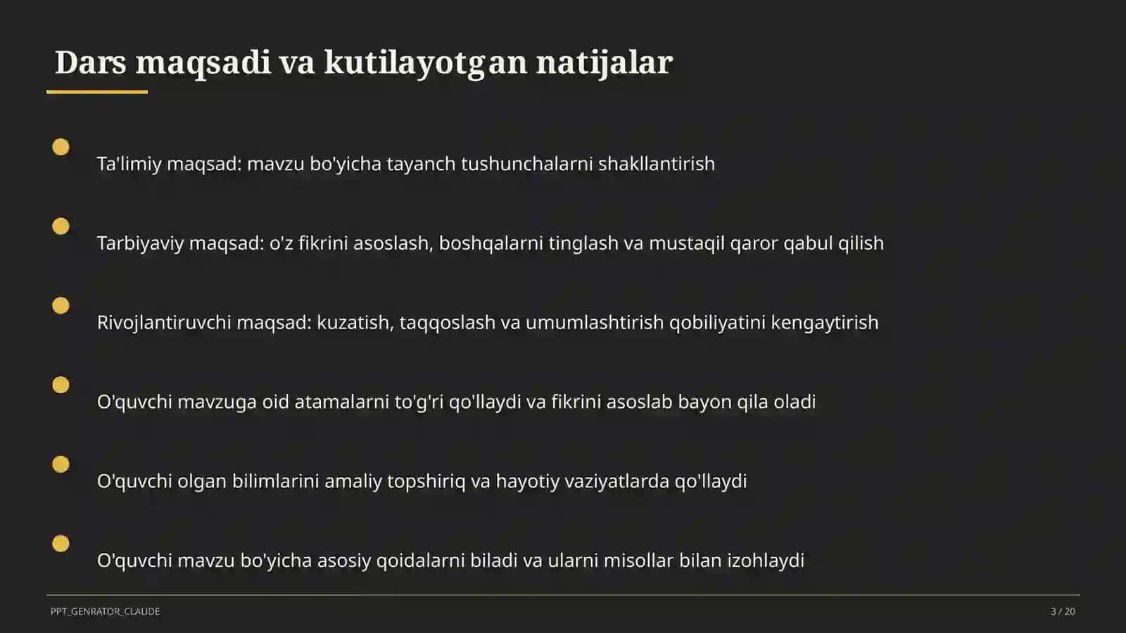 Fizika (6–11) — o'qituvchilar uchun 3
