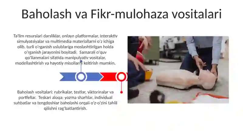 Baholash va Fikr-mulohaza vositalari 3