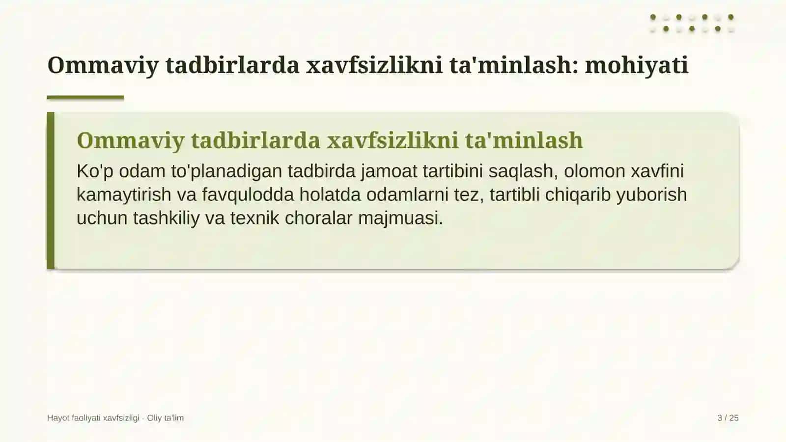 tuman gazetalarida ommaviy tadbirlarda xavfsizlikni ta'minlash 1982 3