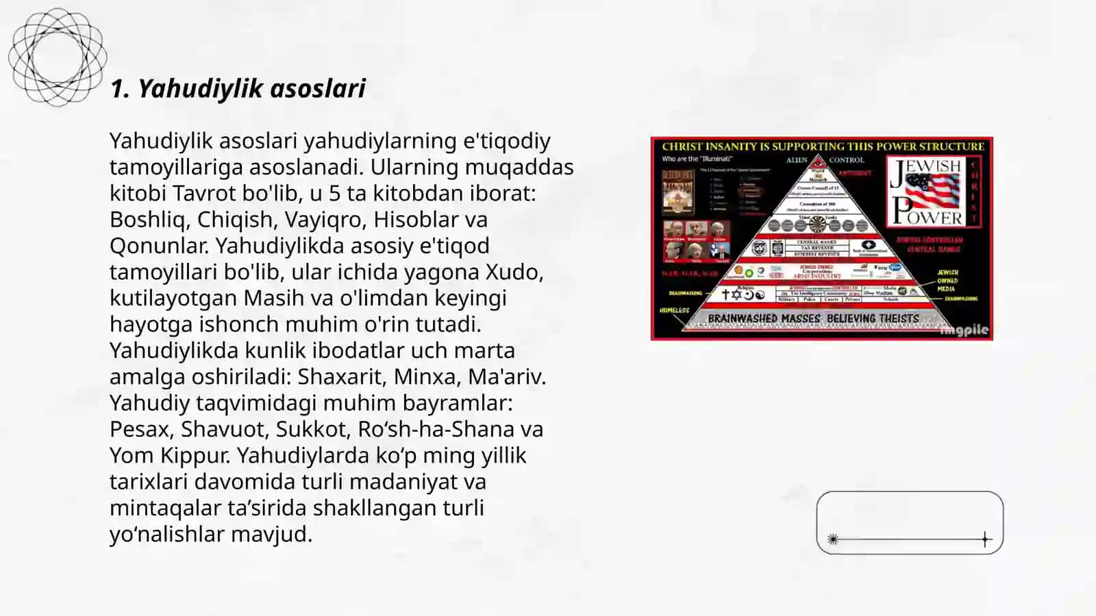 Yahudiylik asoslari 3