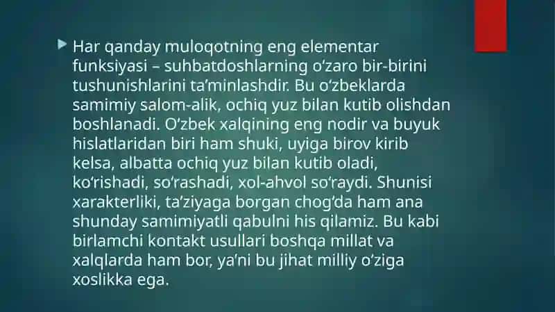 Shaxslararo muomalaning shaxs taraqqiyotidagi o‘rni 3