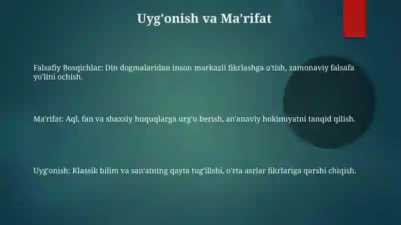 Falsafiy tafakkur taraqqiyot bosqichlari 3