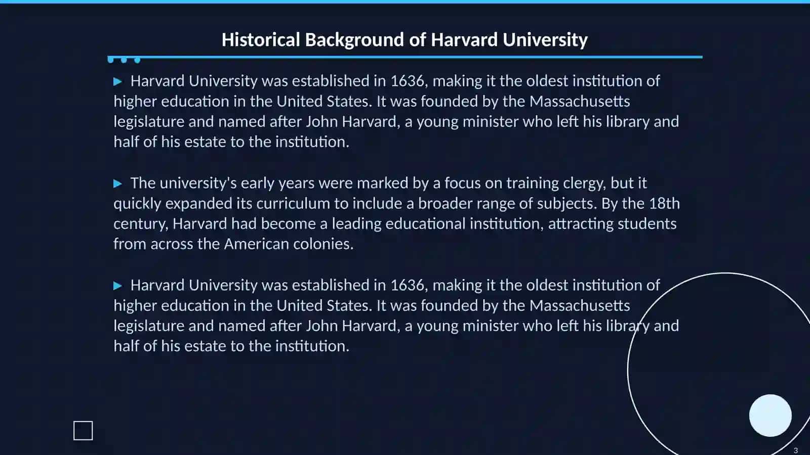 Harvard University 3